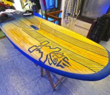 Tabla windsurf Starboard Carve wood 129 2023 (2)